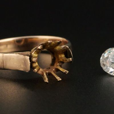 Sale Photo Thumbnail #265: 14KT Gold and Diamond Ring
