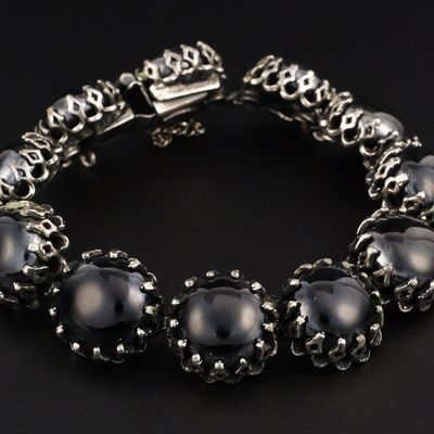 Sale Photo Thumbnail #295: 1950s Christian Dior by Kramer Cabochon Bracelet