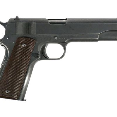 Sale Photo Thumbnail #402: WWII Switch & Signal M1911A1 .45 Pistol