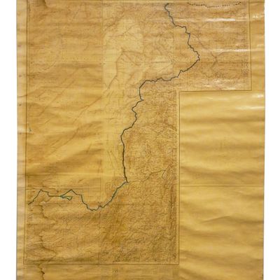 Sale Photo Thumbnail #320: c.1931 British Survey of India Afghanistan Map