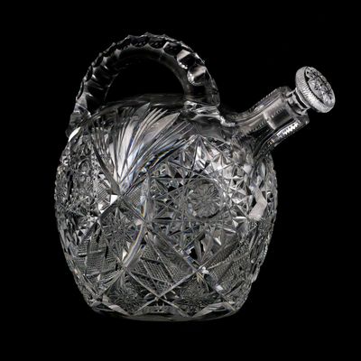 Sale Photo Thumbnail #92: ABCG Libbey Signed Rum Jug