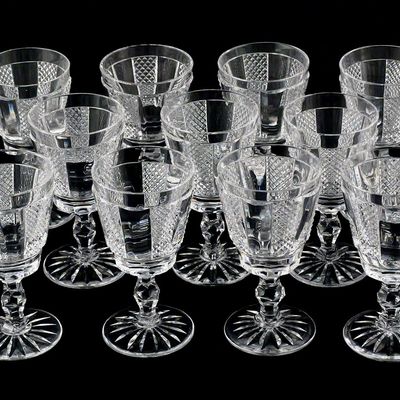 Sale Photo Thumbnail #154: (13) Waterford "Hibernia" Port Wine Glasses