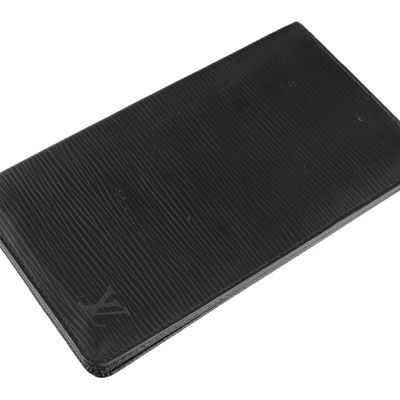 Sale Photo Thumbnail #128: Louis Vuitton Epi Black Leather Checkbook Wallet