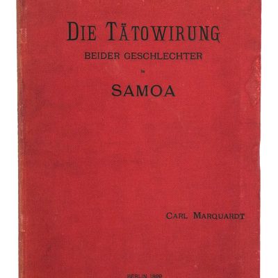 Sale Photo Thumbnail #27: Die Tatowirung Beider Geschlechter in Samoa Book