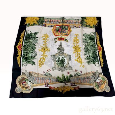 Sale Photo Thumbnail #390: Hermes Sans Soucy Silk Scarf by Loic Dubigeon