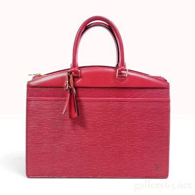 Sale Photo Thumbnail #191: Louis Vuitton Riviera Castilian Red Epi Leather Briefcase Handbag