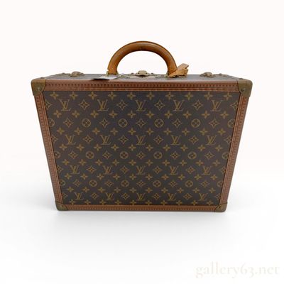 Sale Photo Thumbnail #410: Vintage Louis Vuitton Monogram Bisten 45 Hard-Sided Suitcase