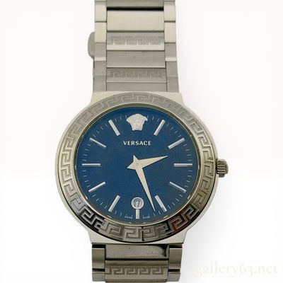Sale Photo Thumbnail #258: Versace Greca Logo Stainless Steel Quartz Wristwatch, Ref. ZLQ K38075