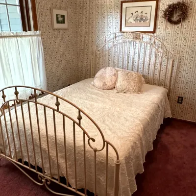 Sale Photo Thumbnail #88: FULL SIZE BED AVAILABLE FOR PURCHASE PRIOR TO THE SALE-  This furniture piece is available for early purchase and may sell before the estate sale begins. Please contact us if interested.