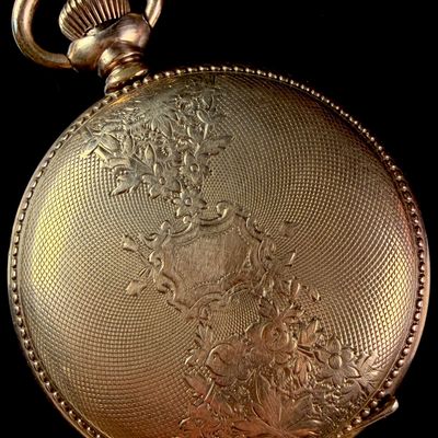 Sale Photo Thumbnail #82: Waltham Model 1891 Grade No. 1 Gold Filled Hunting Case Pocket Watch