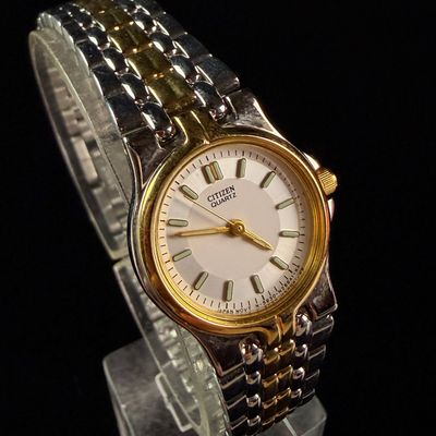 Sale Photo Thumbnail #51: Citizen Two-Tone Quartz Ladies Bracelet Watch
