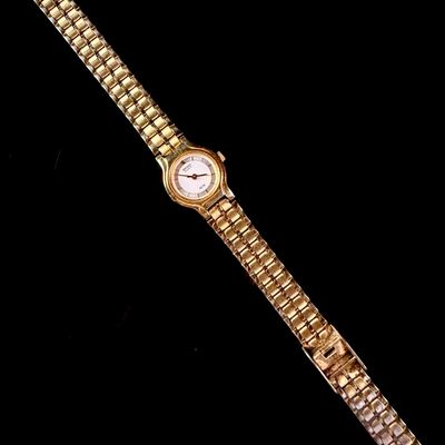 Sale Photo Thumbnail #53: Seiko Quartz Gold-Tone Ladies Wristwatch SX Model V401-0091