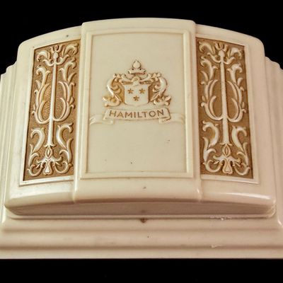 Sale Photo Thumbnail #6: Hamilton Art Deco Plastic Presentation Watch Box