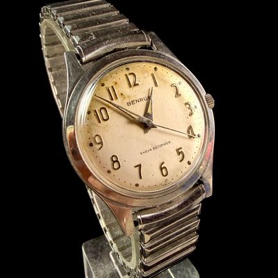 Sale Photo Thumbnail #57: Benrus Series 3061 Stainless Steel Manual Wind Wristwatch