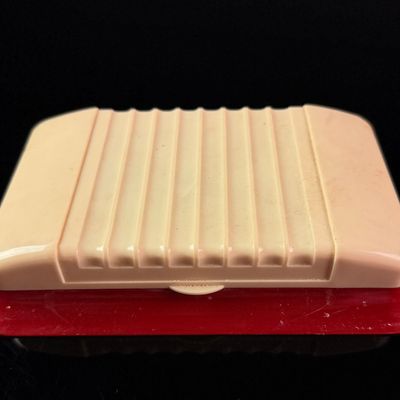 Sale Photo Thumbnail #44: Vintage Deltah Plastic Necklace Presentation Box with Original Guarantee Slip