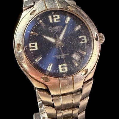 Sale Photo Thumbnail #177: Casio Edifice EF-106 Stainless Steel Wristwatch