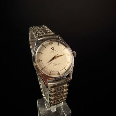 Sale Photo Thumbnail #72: Omega Seamaster Automatic Wristwatch with 10K Gold Filled Bezel