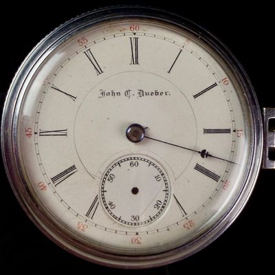 Sale Photo Thumbnail #133: Hampden Watch Co. John C. Dueber Grade 18s Open Face Pocket Watch