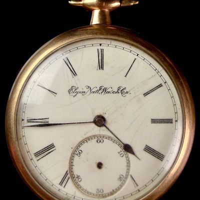 Sale Photo Thumbnail #173: Elgin National Watch Co Grade 291 16 Size Gold Filled Pocket Watch