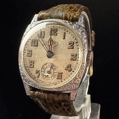 Sale Photo Thumbnail #197: Warwick Knockabout Swiss Made Art Deco Mechanical Wristwatch