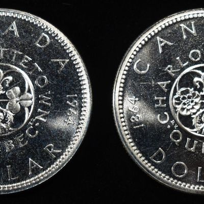 (2) 80% SILVER CANADIAN DOLLARS