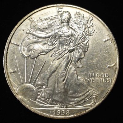 1998 AMERICAN SILVER EAGLE