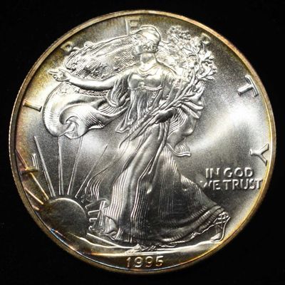 1995 AMERICAN SILVER EAGLE