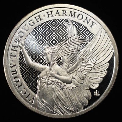 2021 VICTORY THROUGH HARMONY 1 OZ .999 SILVER