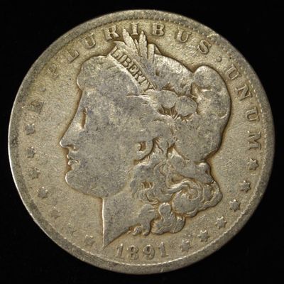 1891 MORGAN DOLLAR