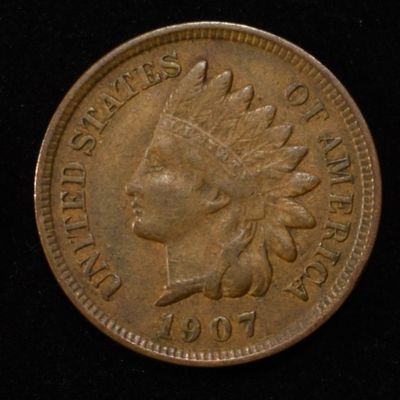 1903, 1904 & 1907 INDIAN CENTS EF