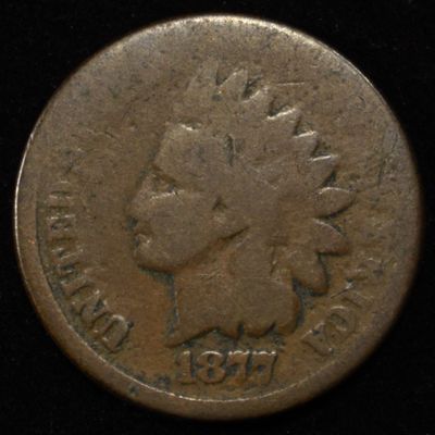 1877 INDIAN CENT AG/GOOD