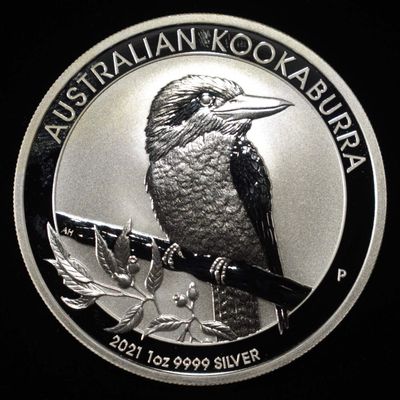 2021-P AUSTRALIAN KOOKABURRA 1 OZ .9999 SILVER