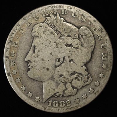 1882-S MORGAN DOLLAR