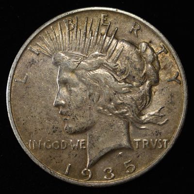 1935-S PEACE DOLLAR