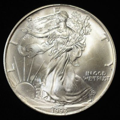 1993 AMERICAN SILVER EAGLE