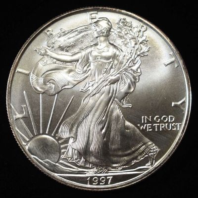1997 AMERICAN SILVER EAGLE