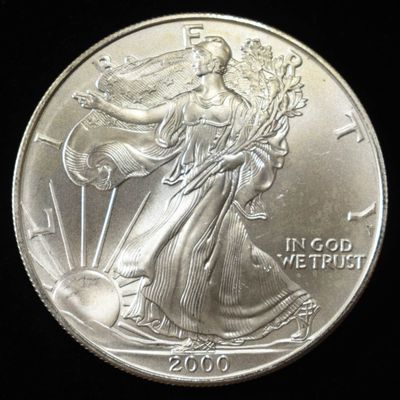 2000 AMERICAN SILVER EAGLE