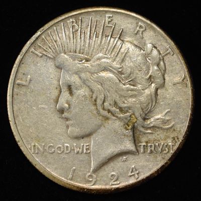 1924-S PEACE DOLLAR