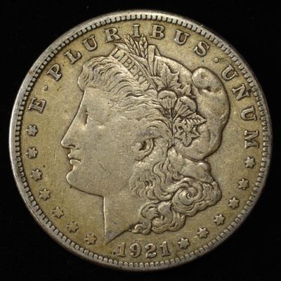 1921-S MORGAN DOLLAR