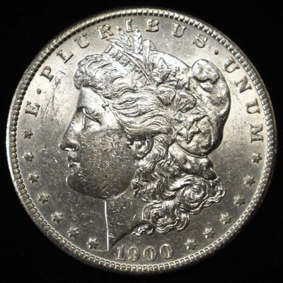 1900-S MORGAN DOLLAR BU