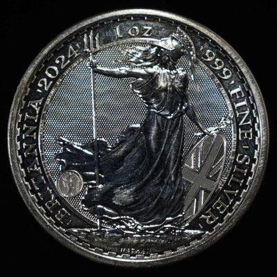 2024 BRITANNIA 1 OZ .999 SILVER ROUND