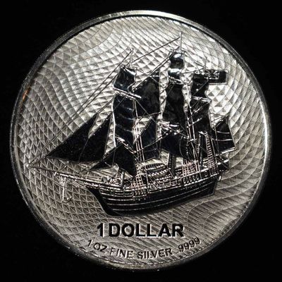 2023 COOK ISLANDS 1 OZ .999 SILVER DOLLAR