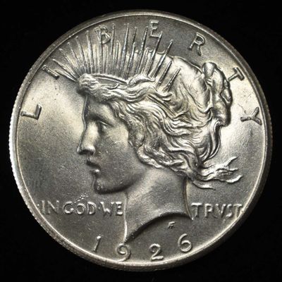 1926 PEACE DOLLAR BU