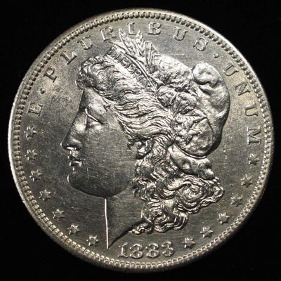 1883-S MORGAN DOLLAR AU/BU
