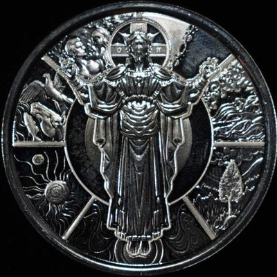 2024 JESUS THE CREATOR 1 OZ .999 SILVER ROUND