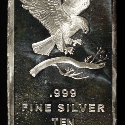 SILVERTOWNE 10 OZ .999 SILVER BAR