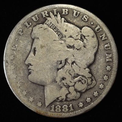 1881 MORGAN DOLLAR
