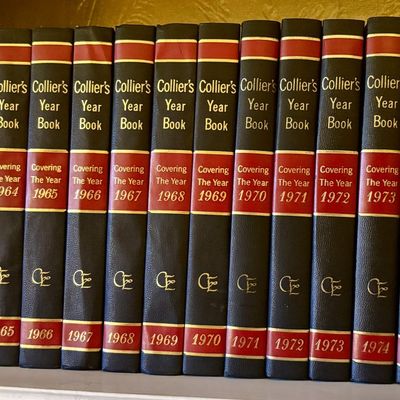 Collier's Encyclopedia Bibliography-Index and A Collection of Collier's Year Books, 1965-1975