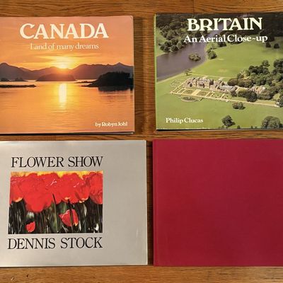A Collection of Four Landscape and Aerial Photography Books