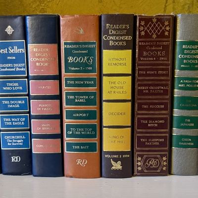 Reader's Digest Condensed Books. Reader's Digest Association. Multiple Volumes, 1956-1994.